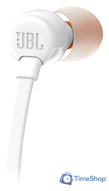 Наушники JBL Tune 110 (белый) - Изображение №2 — Интернет-магазин Time-Shop