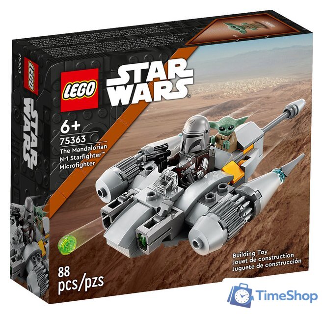 Конструктор LEGO Star Wars 75363 Микрофайтер Истребителя Мандалорца N-1 - Изображение №1 — Интернет-магазин Time-Shop