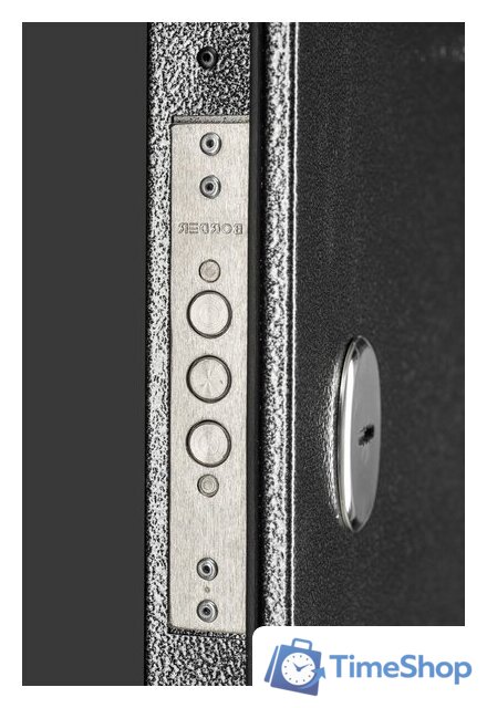 Металлическая дверь Guard MG60 МДФ 97х205 правая (черное серебро/белый ясень) - Изображение №6 — Интернет-магазин Time-Shop