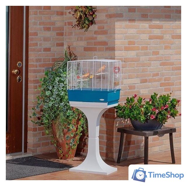 Клетка Ferplast Rekord 3 (синий) 52009801 - Изображение №3 — Интернет-магазин Time-Shop