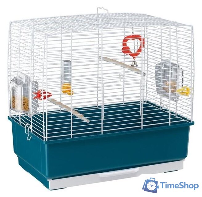 Клетка Ferplast Rekord 3 (синий) 52009801 - Изображение №1 — Интернет-магазин Time-Shop