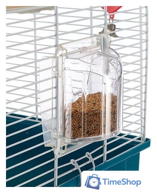 Клетка Ferplast Rekord 3 (синий) 52009801 - Изображение №8 — Интернет-магазин Time-Shop