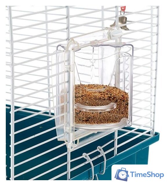 Клетка Ferplast Rekord 3 (синий) 52009801 - Изображение №9 — Интернет-магазин Time-Shop