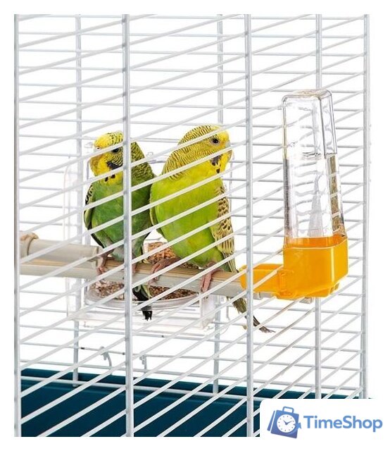 Клетка Ferplast Rekord 3 (синий) 52009801 - Изображение №4 — Интернет-магазин Time-Shop