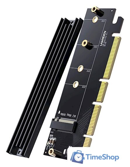 Адаптер Ugreen CM465 30715 PCI Express 4.0x16 - M.2 NVMe - Изображение №1 — Интернет-магазин Time-Shop