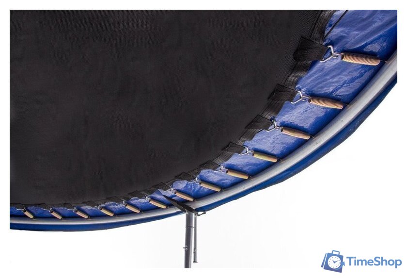 Батут Atlas Sport 312 см - 10ft Pro (3 ноги, внешняя сетка, синий) - Изображение №5 — Интернет-магазин Time-Shop