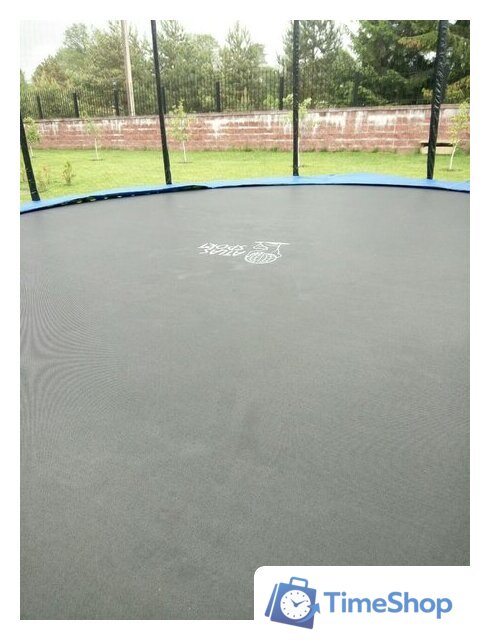 Батут Atlas Sport 312 см - 10ft Pro (3 ноги, внешняя сетка, синий) - Изображение №2 — Интернет-магазин Time-Shop