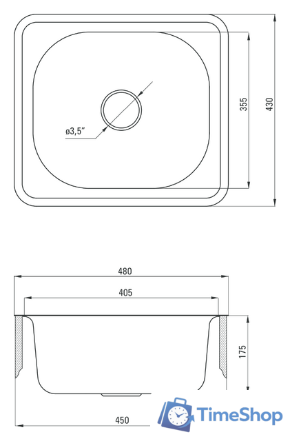 Кухонная мойка Deante Doppio ZEN 0103 (сатин) - Изображение №2 — Интернет-магазин Time-Shop
