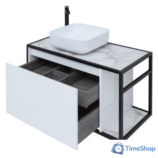  Aquanet Тумба под умывальник Nova Lite Loft 90 R 261651 - Изображение №2 — Интернет-магазин Time-Shop