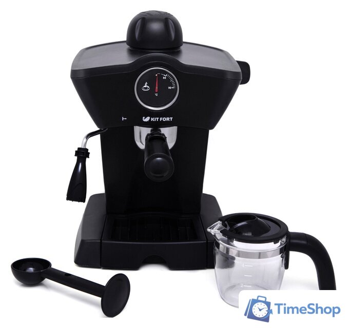 Рожковая кофеварка Kitfort KT-706 - Изображение №4 — Интернет-магазин Time-Shop