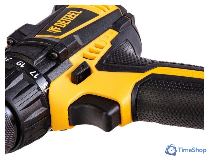 Дрель-шуруповерт Denzel BLDL-IB-IB-18-02 (с 2-мя АКБ, кейс) - Изображение №7 — Интернет-магазин Time-Shop