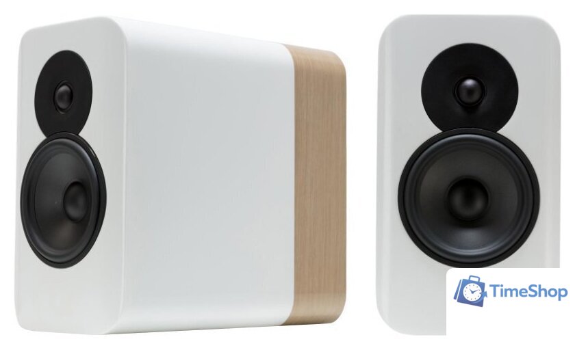 Полочная акустика Q Acoustics Concept 300 (белый/дуб) - Изображение №1 — Интернет-магазин Time-Shop