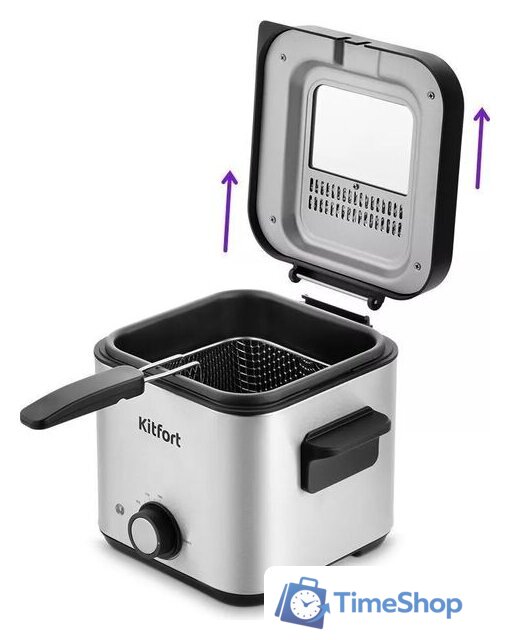Фритюрница Kitfort KT-4075 - Изображение №3 — Интернет-магазин Time-Shop