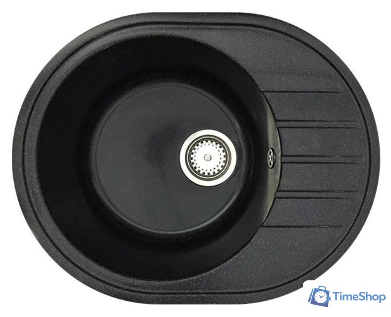 Кухонная мойка БелЭворс New Lux R + смеситель W74004-2 + дозатор L405F (черный) - Изображение №2 — Интернет-магазин Time-Shop