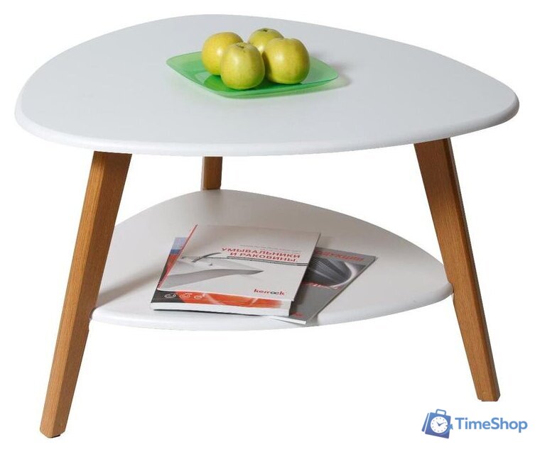 Журнальный столик Калифорния мебель Бруклин (белый) - Изображение №3 — Интернет-магазин Time-Shop