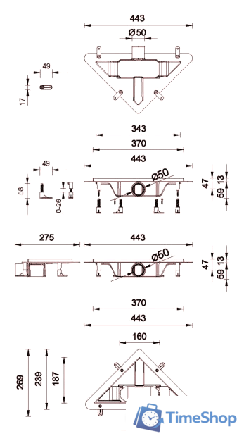 Трап/канал Styron STY-KF - Изображение №3 — Интернет-магазин Time-Shop
