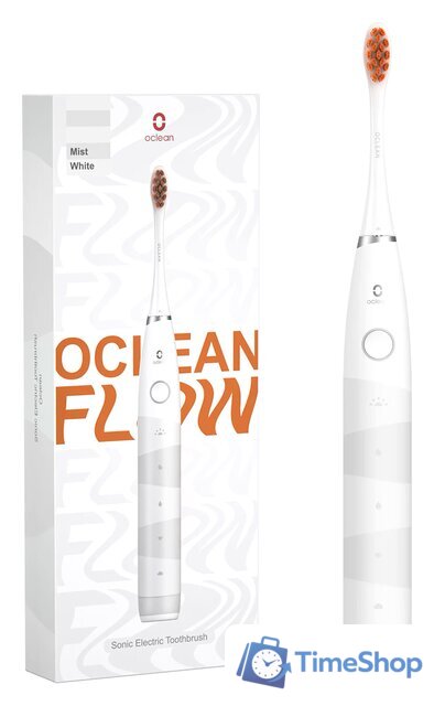 Электрическая зубная щетка Oclean Flow Sonic Electric Toothbrush (белый) - Изображение №1 — Интернет-магазин Time-Shop