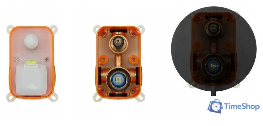 Душевая система  Rea Lungo Rose Gold REA-P6610 - Изображение №6 — Интернет-магазин Time-Shop