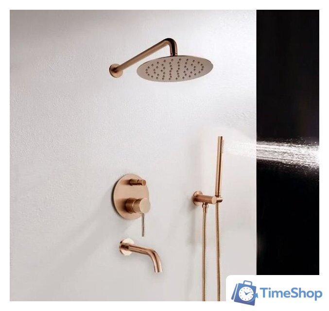Душевая система  Rea Lungo Rose Gold REA-P6610 - Изображение №2 — Интернет-магазин Time-Shop