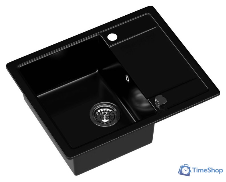 Кухонная мойка Kernau KGS Z 4557 1B1D Deep Black - Изображение №2 — Интернет-магазин Time-Shop