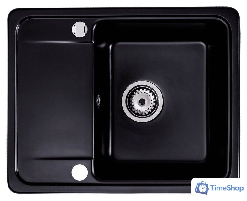 Кухонная мойка Kernau KGS Z 4557 1B1D Deep Black - Изображение №1 — Интернет-магазин Time-Shop