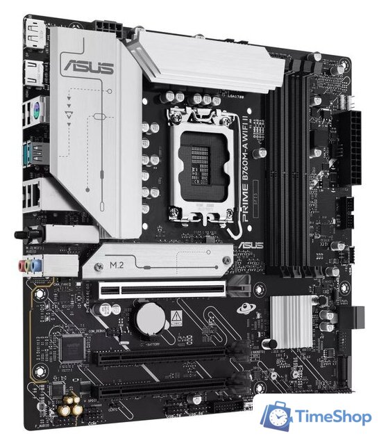 Материнская плата ASUS Prime B760M-A WiFi II - Изображение №2 — Интернет-магазин Time-Shop