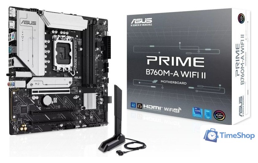 Материнская плата ASUS Prime B760M-A WiFi II - Изображение №6 — Интернет-магазин Time-Shop