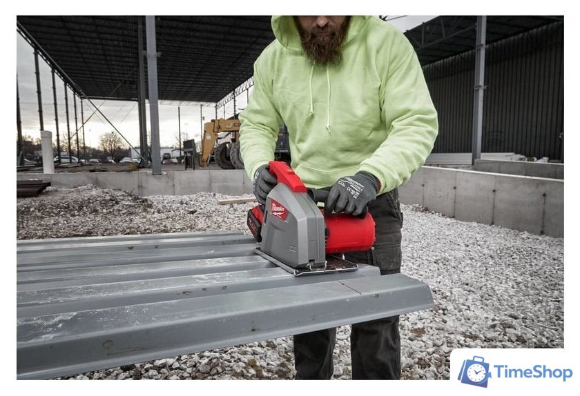 Дисковая (циркулярная) пила Milwaukee Fuel M18 FMCS66-0C 4933472110 (без АКБ, кейс) - Изображение №10 — Интернет-магазин Time-Shop