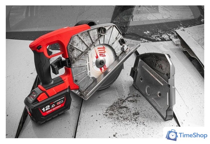Дисковая (циркулярная) пила Milwaukee Fuel M18 FMCS66-0C 4933472110 (без АКБ, кейс) - Изображение №12 — Интернет-магазин Time-Shop