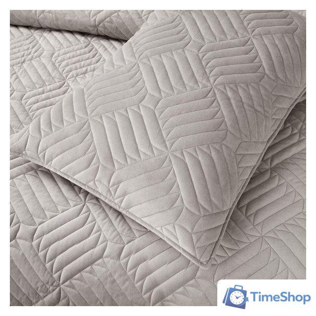 Набор текстиля для спальни Sofi De MarkO Армандо 240х260 Пок-Арм-240х260сс (светло-серый) - Изображение №7 — Интернет-магазин Time-Shop