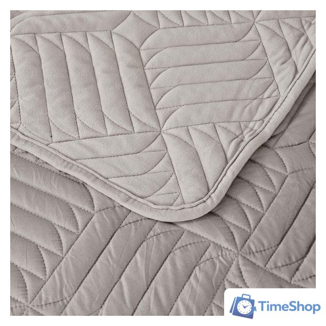 Набор текстиля для спальни Sofi De MarkO Армандо 240х260 Пок-Арм-240х260сс (светло-серый) - Изображение №5 — Интернет-магазин Time-Shop