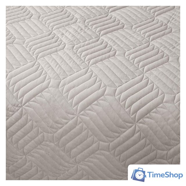 Набор текстиля для спальни Sofi De MarkO Армандо 240х260 Пок-Арм-240х260сс (светло-серый) - Изображение №2 — Интернет-магазин Time-Shop