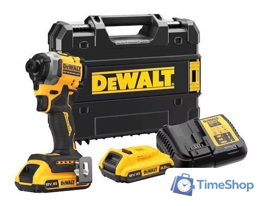 Винтоверт DeWalt DCF850D2T (с 2-мя АКБ, кейс) - Изображение №1 — Интернет-магазин Time-Shop