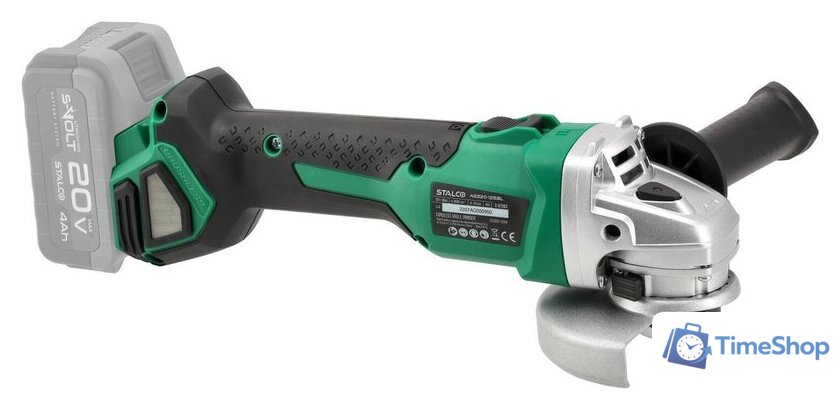 Угловая шлифмашина Stalco S-97303 (без АКБ) - Изображение №3 — Интернет-магазин Time-Shop