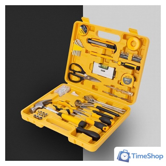 Набор домашнего мастера Deli EDL1048J (48 предметов) - Изображение №2 — Интернет-магазин Time-Shop