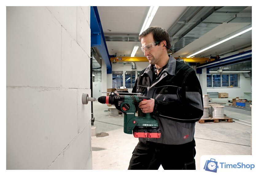 Перфоратор Metabo KHA 36-18 LTX 32 600796840 (без АКБ, кейс) - Изображение №3 — Интернет-магазин Time-Shop