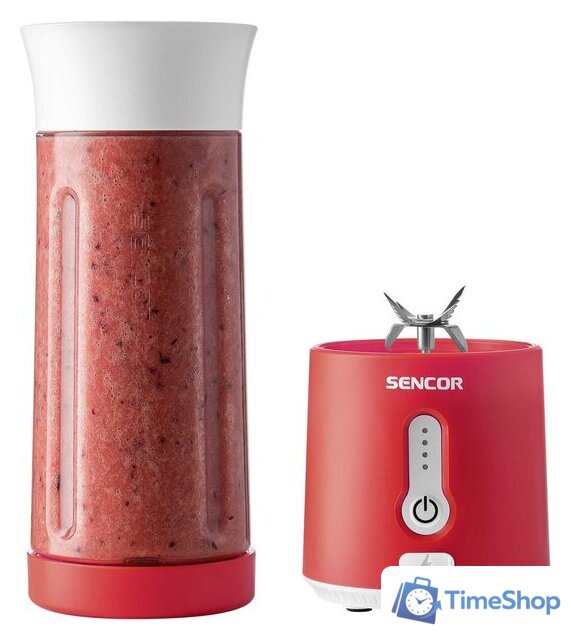 Портативный блендер Sencor SBL 134RD - Изображение №3 — Интернет-магазин Time-Shop