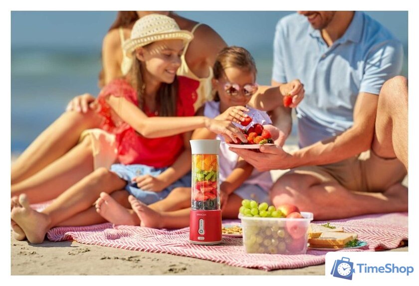 Портативный блендер Sencor SBL 134RD - Изображение №9 — Интернет-магазин Time-Shop