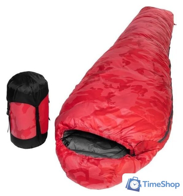 Спальный мешок Premier Fishing PR-SB-210x80-R (красный) - Изображение №4 — Интернет-магазин Time-Shop