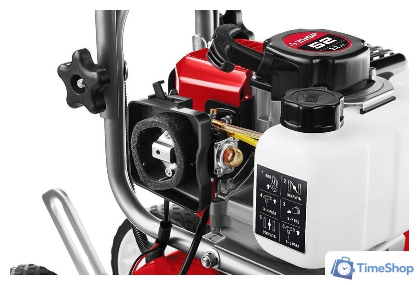 Мотокультиватор бензиновый Зубр МКЛ-100 - Изображение №5 — Интернет-магазин Time-Shop