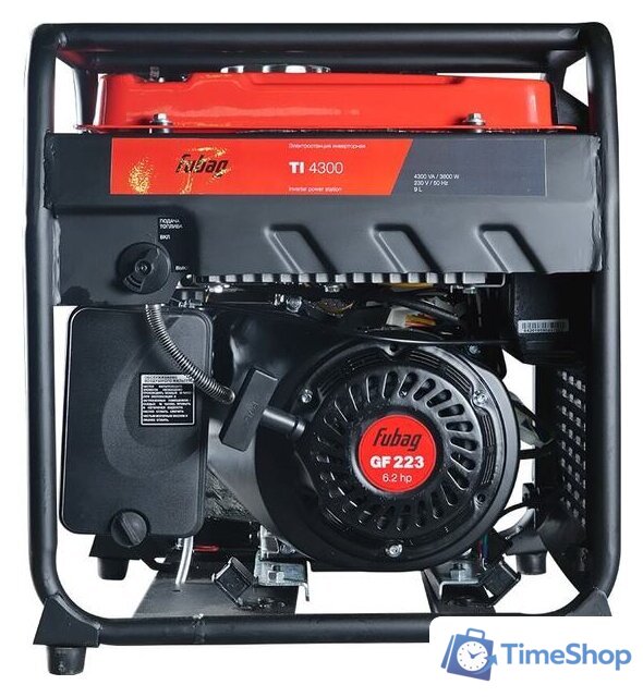 Бензиновый генератор Fubag TI 4300 - Изображение №3 — Интернет-магазин Time-Shop