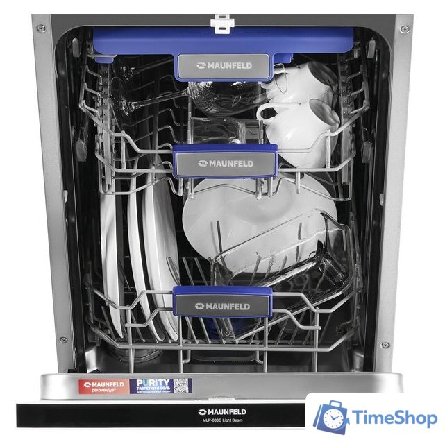 Встраиваемая посудомоечная машина MAUNFELD MLP-083D Light Beam - Изображение №5 — Интернет-магазин Time-Shop
