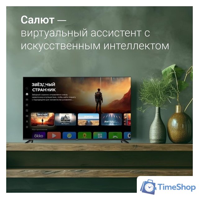 Телевизор Digma DM-LED65UBB40 - Изображение №3 — Интернет-магазин Time-Shop