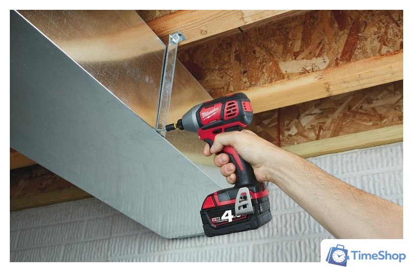 Винтоверт Milwaukee M18 BID-402C 4933443580 (с 2-мя АКБ, кейс) - Изображение №6 — Интернет-магазин Time-Shop