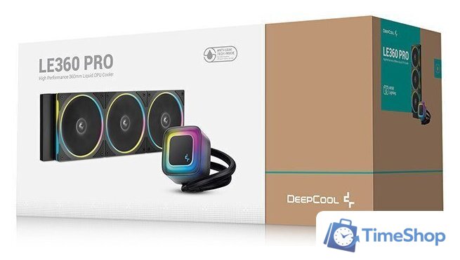 Система жидкостного охлаждения для процессора DeepCool LE360 PRO R-LE360PRO-BKAMMC-G-1 - Изображение №6 — Интернет-магазин Time-Shop