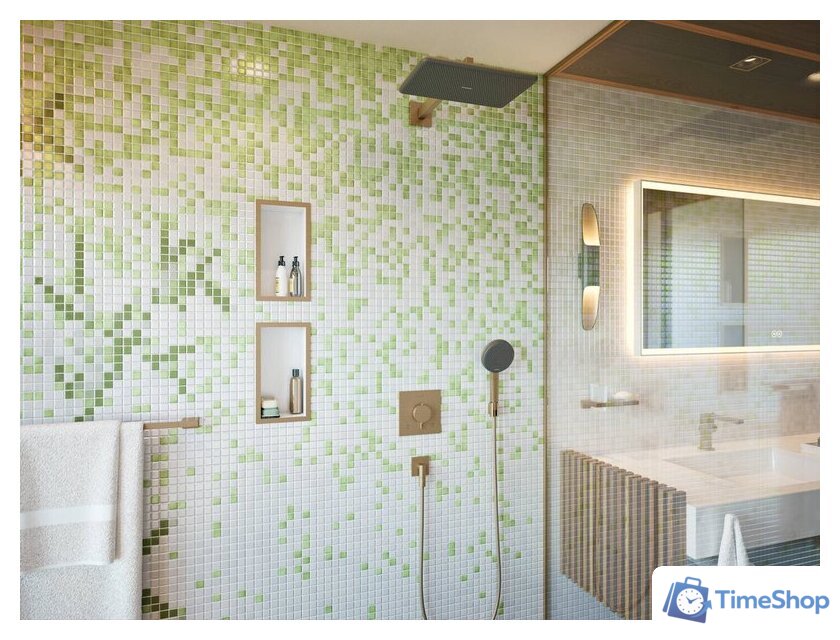 Шланговое подключение Hansgrohe FixFit Fine E 28883140 - Изображение №7 — Интернет-магазин Time-Shop