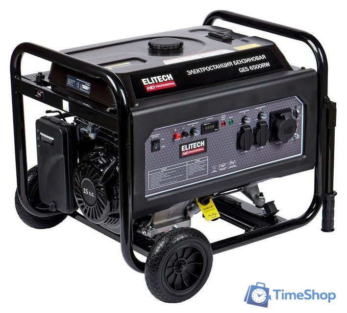 Бензиновый генератор ELITECH HD GES 6500RW - Изображение №1 — Интернет-магазин Time-Shop