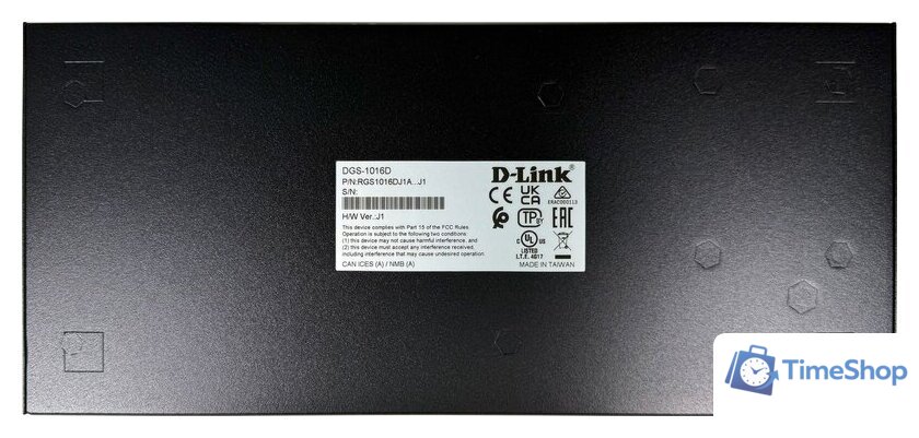 Настраиваемый коммутатор D-Link DGS-1016D/J1A - Изображение №5 — Интернет-магазин Time-Shop