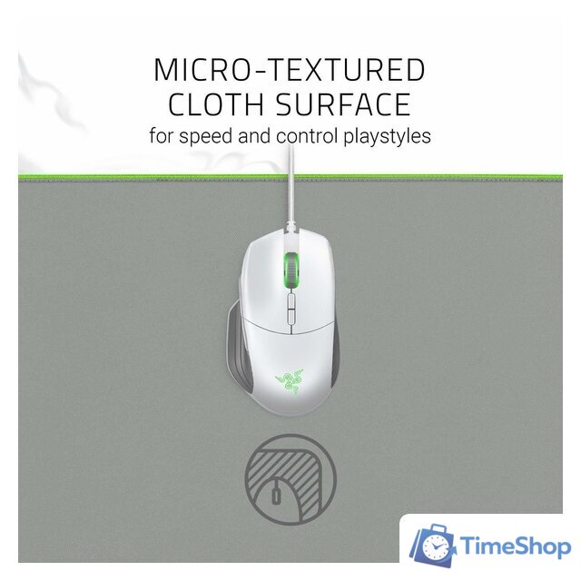 Коврик для стола Razer Goliathus Chroma Extended Mercury White - Изображение №4 — Интернет-магазин Time-Shop