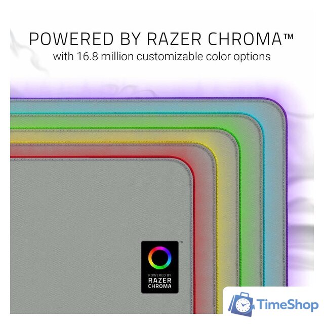 Коврик для стола Razer Goliathus Chroma Extended Mercury White - Изображение №2 — Интернет-магазин Time-Shop